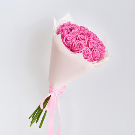 Buchet din 17 Trandafiri Roz [2]