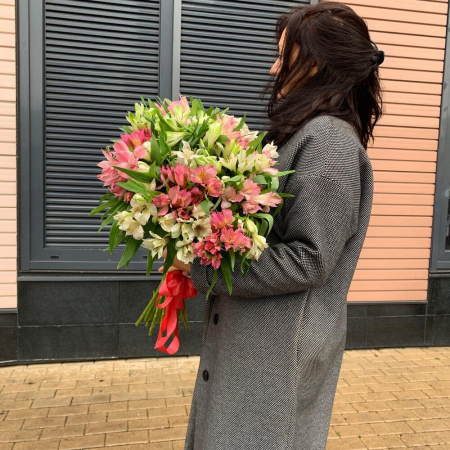 Buchet de Flori din 25 Alstroemeria [2]