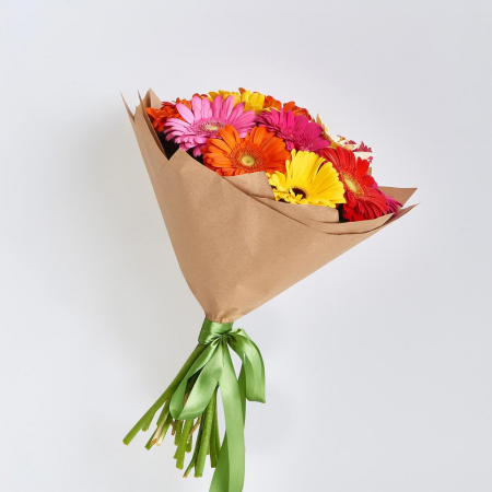 Buchet din 15 Gerbere Multicolore București [1]