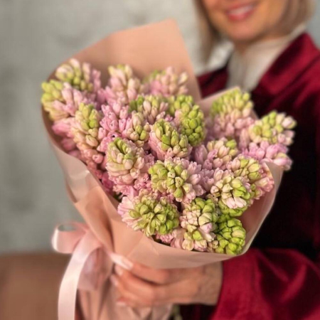 Buchet din Zambile Roz [2]