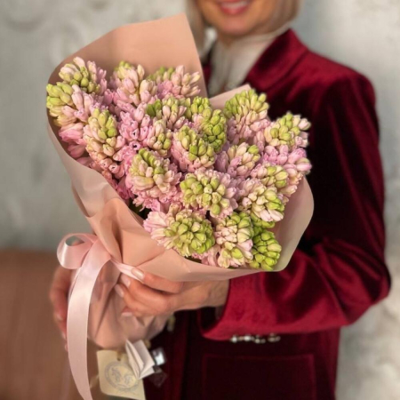 Buchet din Zambile Roz [4]