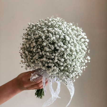 Buchete din Gypsophila - Buchet pentru Mireasa din Gypsophila