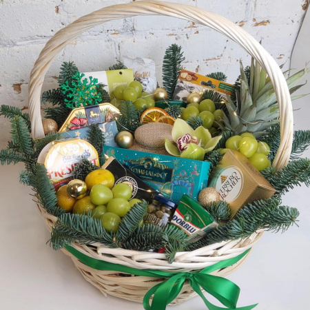 Coșuri de Anul Nou - Coș Cadou de Anul Nou „La mulți ani”