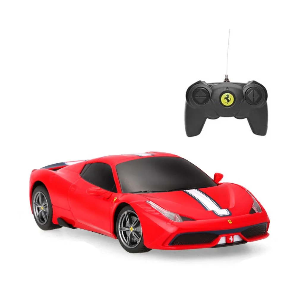 Mașinute Electrice cu Telecomandă - Mașinuță cu telecomandă Rastar Ferrari 458 Roșu