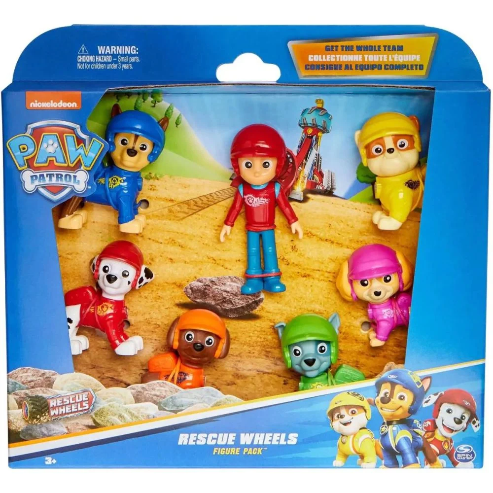 Jucarii pentru Copii - Set 7 Mini Figurine Aniversare Paw Patrol