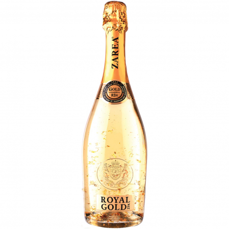 Băuturi - Spumant Zarea Royal Gold cu Foiță de Aur 23K