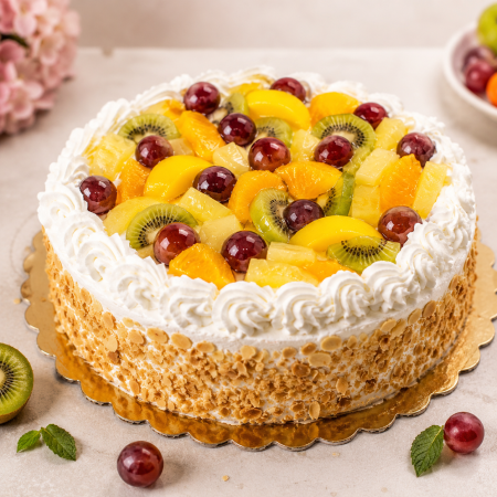 Cadouri - Tort Diplomat cu Fructe