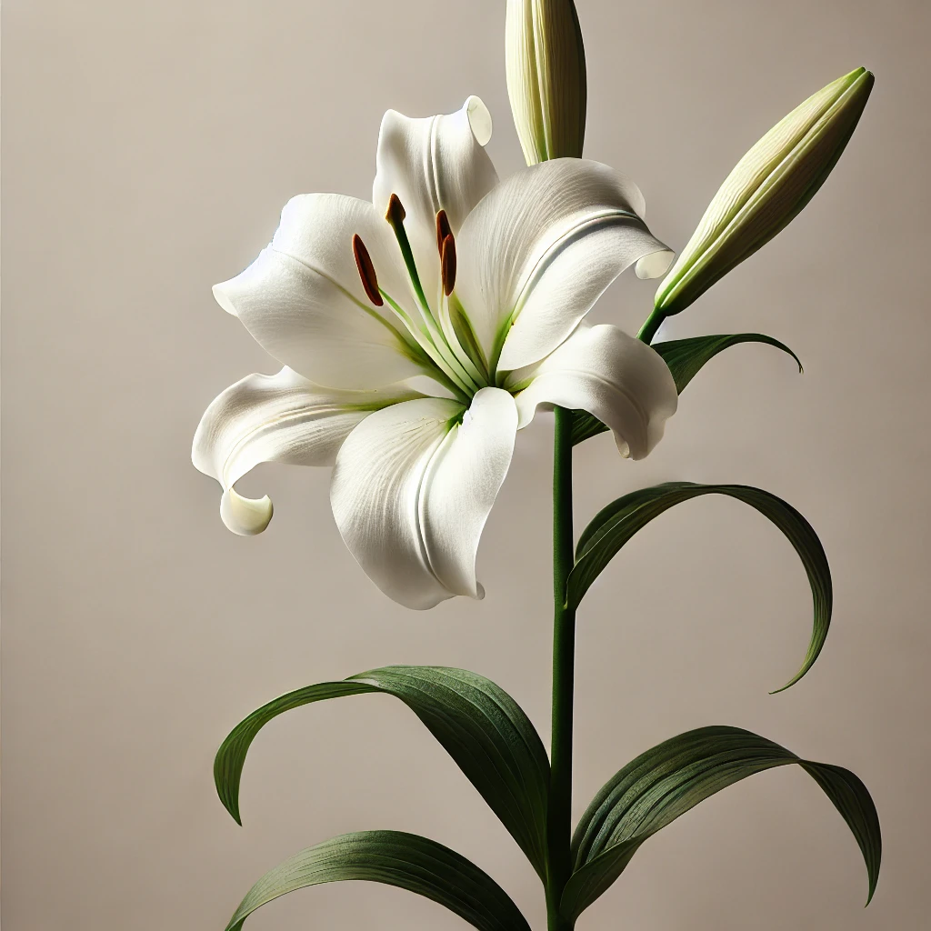 Crearea Propriului Buchet de Flori - Crin Imperial Vrac la Fir