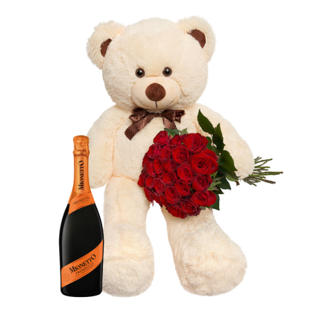 Trandafiri - Surpriză Elegantă de Dragobete pentru Ea