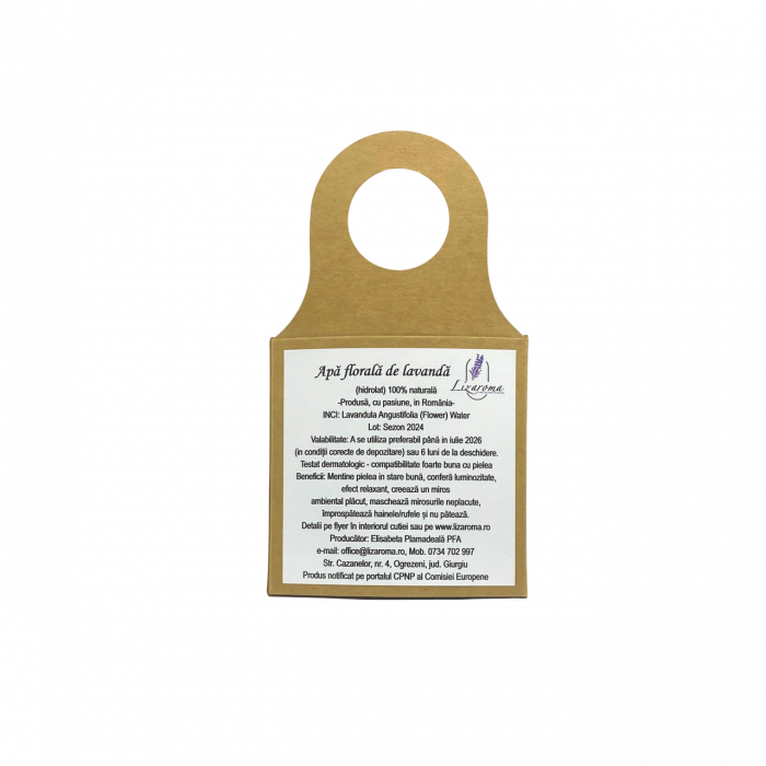 Ofertă 3 sticluţe-inimioară cu apa florală de lavandă [3]