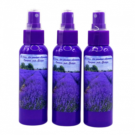 Ofertă 3 Ape florale de lavandă în recipient mov [1]