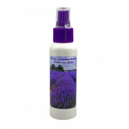 Apă florală de lavandă în flacon alb, 100ml [1]