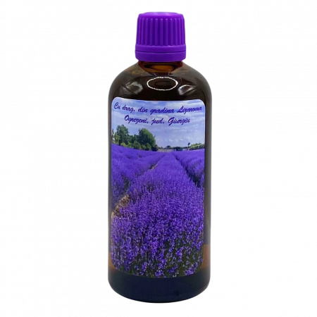 Apă florală de lavandă  în sticlă brună, 100ml [1]