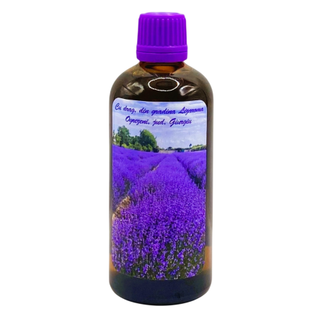 Apă florală de lavandă  în sticlă brună, 100ml (Liz_04) [1]
