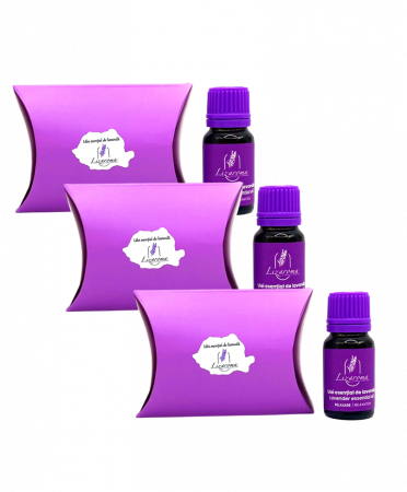 Uleiuri esențiale de lavandă - Ofertă 3 uleiuri  esenţiale de lavandă, 10ml