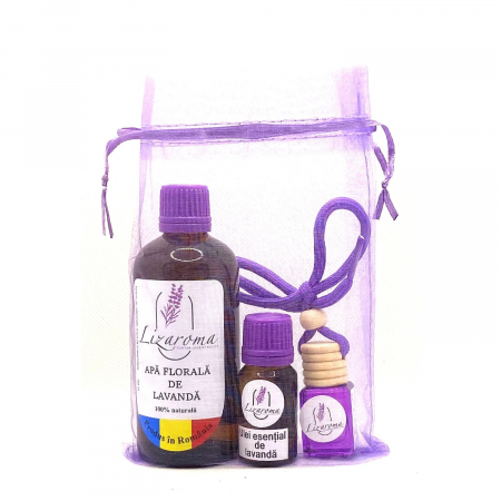 Seturi - Set apă florală cu două uleiuri esențiale
