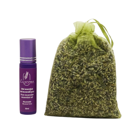 Uleiuri esențiale de lavandă - Set-cadou 2 produse (Liz_66)