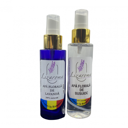 Odorizante - Set doua ape florale: lavanda si busuioc