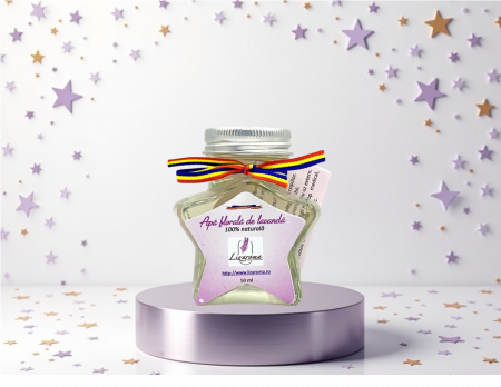 Ape florale - Sticluţă-stea cu apă florală de lavandă