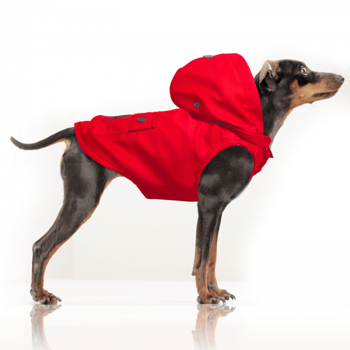 Babord Impermeable Capuche Amovible Rouge T 32 [3]