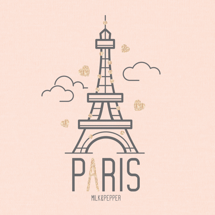 Edith Paris Tour Eiffel Bandana Rose Nouable [2]