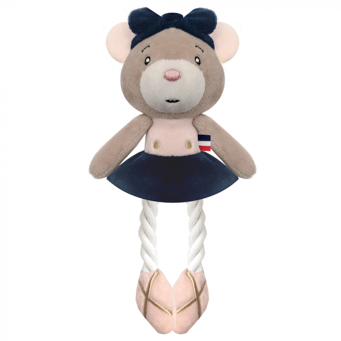 Romy Souris Ballerine Parisienne Rose Jouet 17 cm [2]