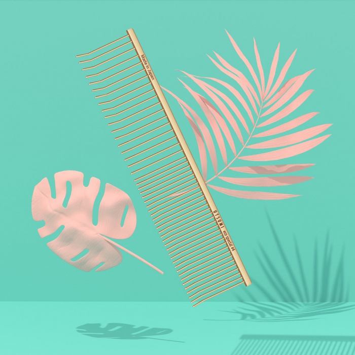 UTSUMI ECO #4 Comb Gold [2]
