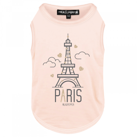 PRODUSE - Colombe Paris Tour Eiffel T-shirt Rose T 38