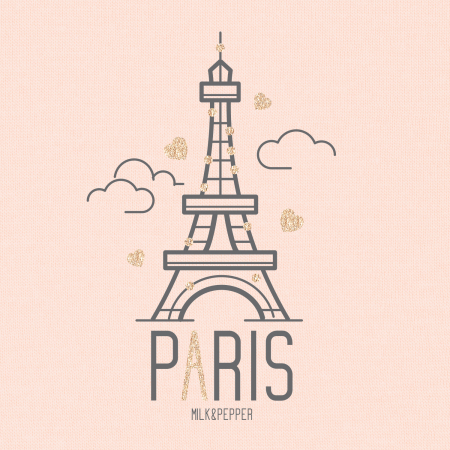 Edith Paris Tour Eiffel Bandana Rose Nouable [1]