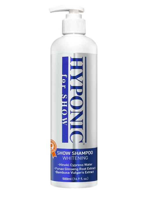 PRODUSE - HYPONIC for SHOW DOGS Cypress Water Shampoo (for dogs Whitening) 500ml