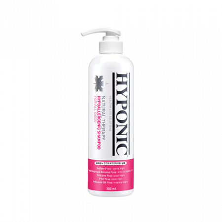 HYPONIC PET PARENTS LINE - HYPONIC Șampon HIPOALERGENIC (pentru toate rasele) 300 ml