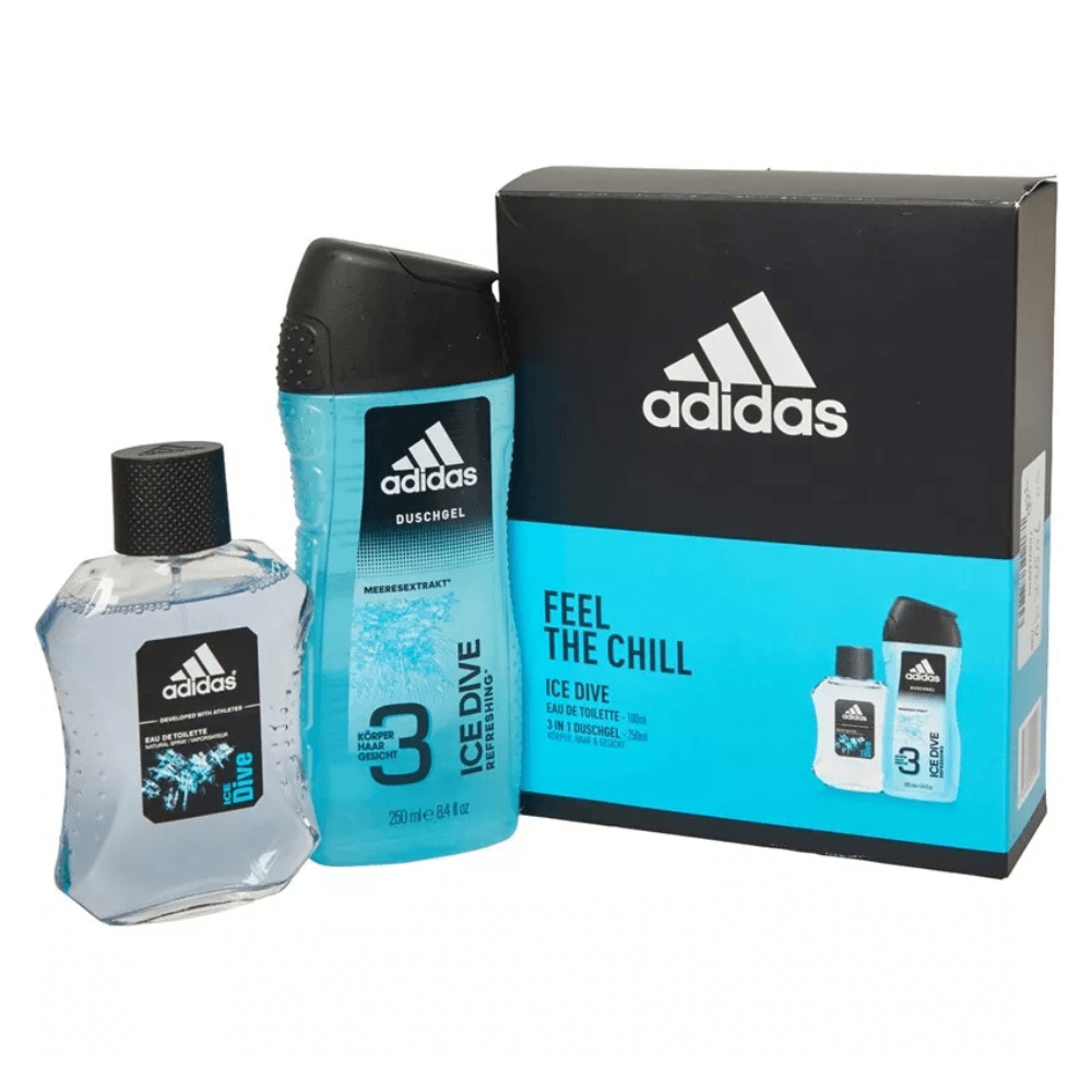 Adidas Set Men Ice Dive(Parfum de Corp 75ml  Gel de Dus 250ml