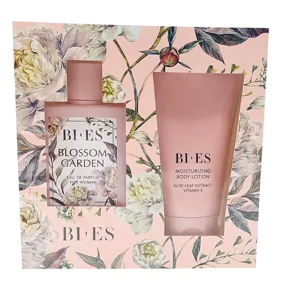 Bi-Es Set Women Blossom Garden Eau de Parfum Lotiune de Corp