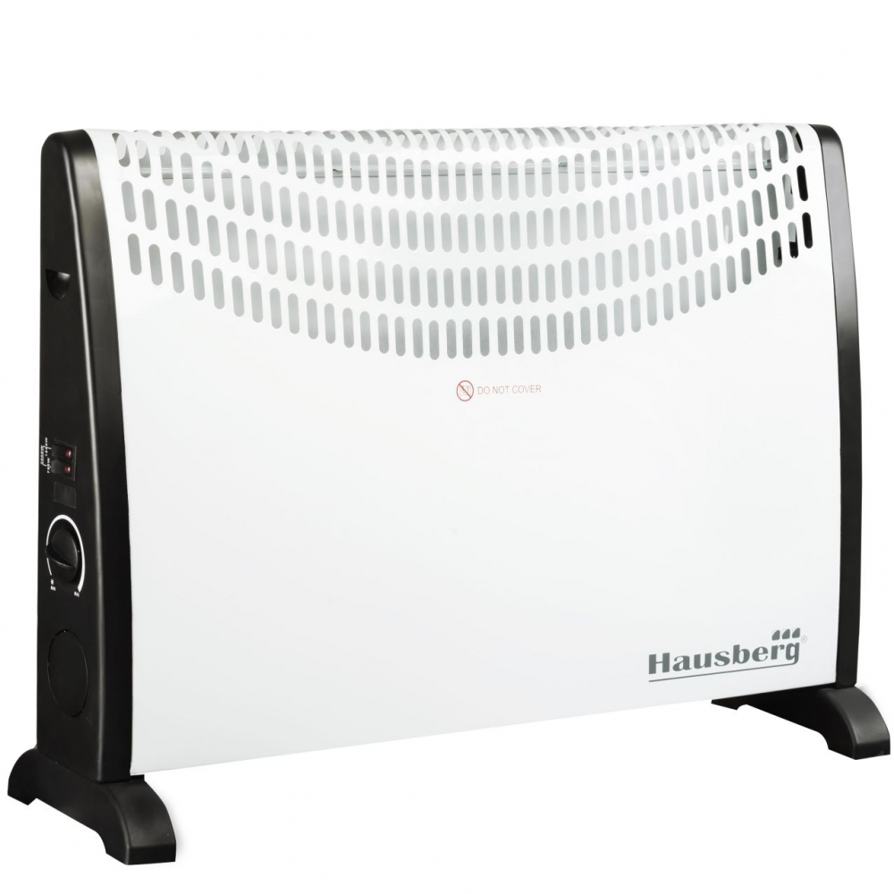 Convector Hausberg  3 trepte de putere 750W 1250W si 2000W pentru o incalzire adaptabila