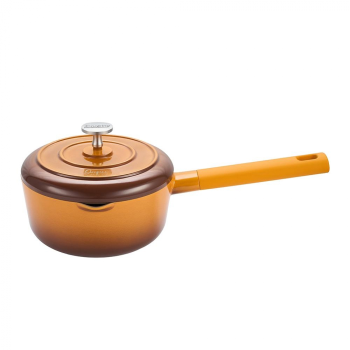 Cratita aluminiu turnat cu capac 18x8.5CM 1.8L inductie [2]
