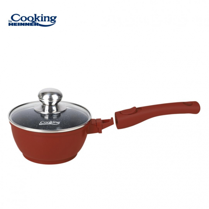 Cratița Heinner 1.3 L cu Capac din Aluminiu Turnat 16 cm Inductie [5]