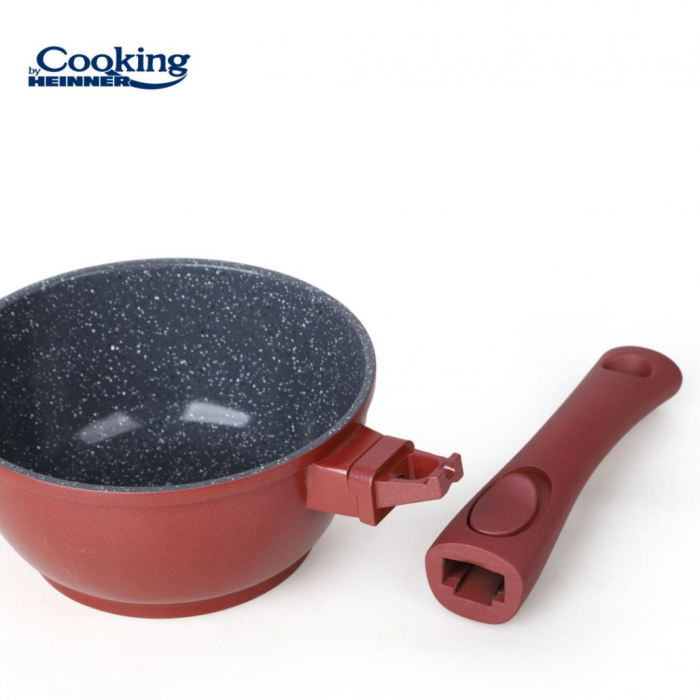 Cratița Heinner 1.3 L cu Capac din Aluminiu Turnat 16 cm Inductie [3]