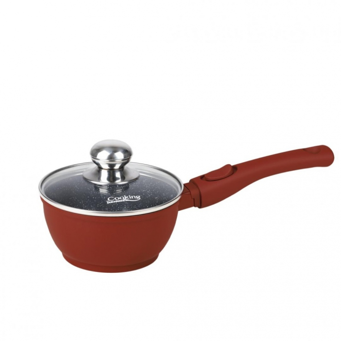 Cratita Heinner 1.3 L cu Capac din Aluminiu Turnat 16 cm Inductie