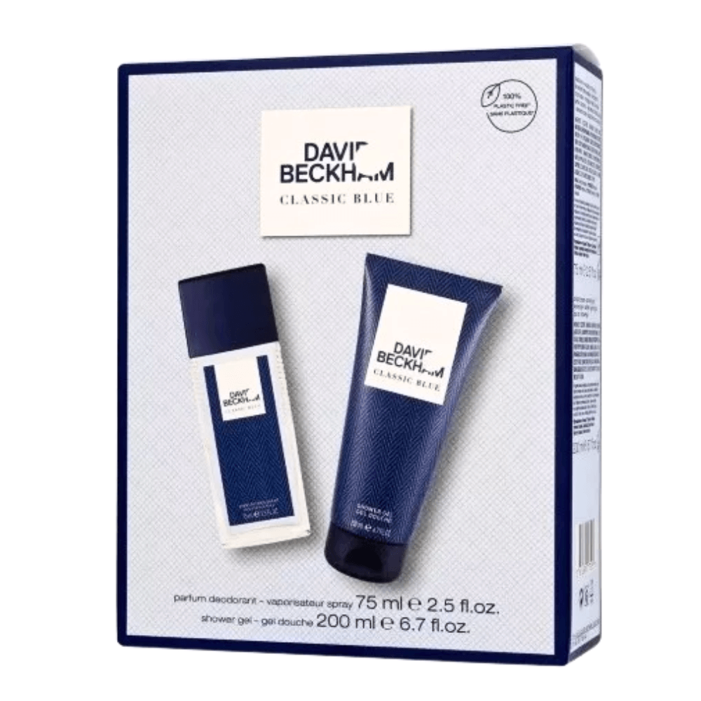 David Beckham Set Classic Blue Parfum Corp 75ml  Gel Dusch 200ml