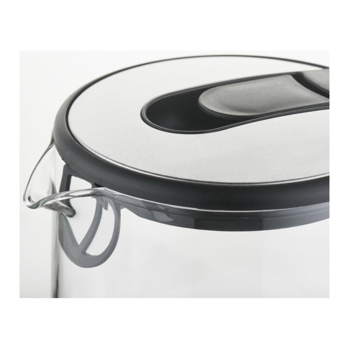 Fierbător de apă Victronic, din sticlă, 1.7 l, 2200 W cu LED [2]
