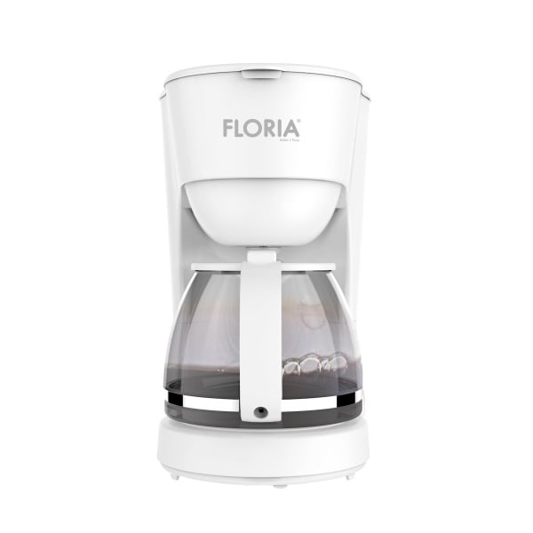 Filtru de Cafea Alb 600W 1.2L Oprire Automata