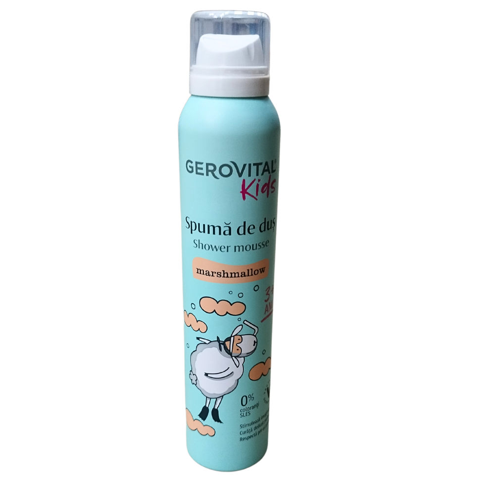 Gerovital Kids Spuma de Dus 200ml Marshmallow