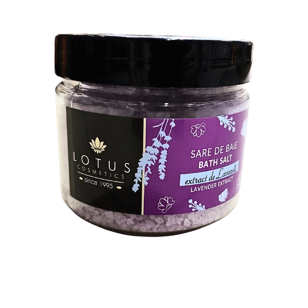 Lotus Sare de Baie cu Extract de Lavanda  Relaxare si Revitalizare 600 g