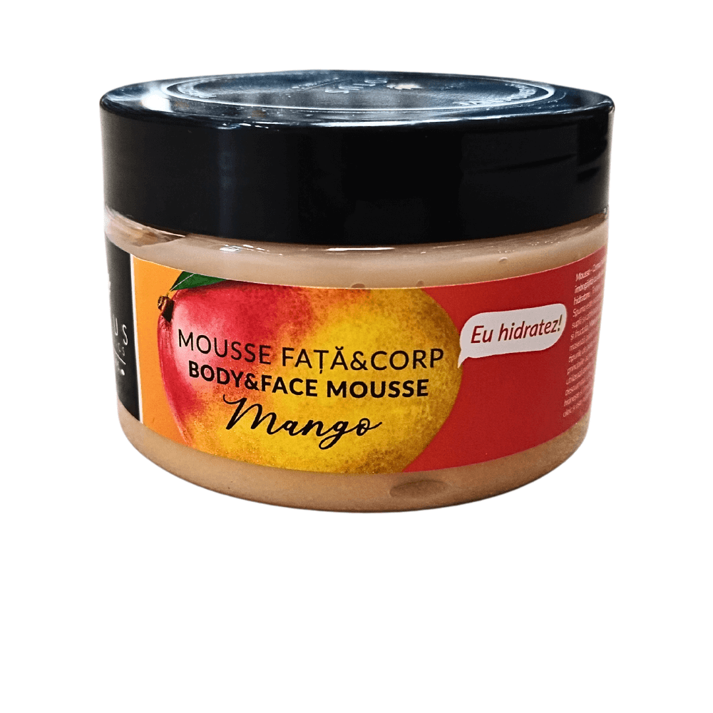 Mousse Lotus pentru Fata si Corp Mango  Hidratare si Revitalizare 250 ml