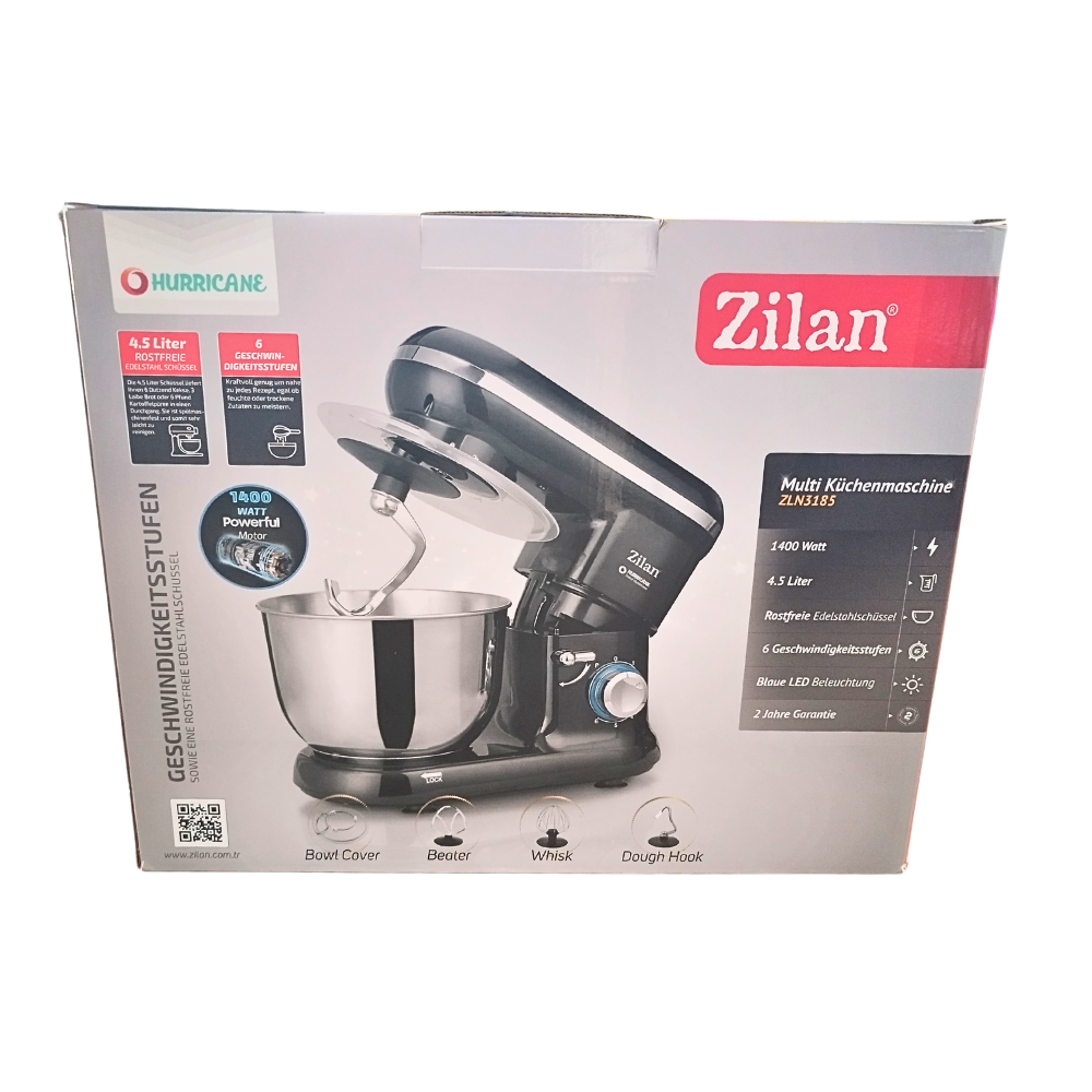 Multi Mixer Planetar Putere 1000W Bol 4.5L 6 Trepte + Puls Profesional [2]