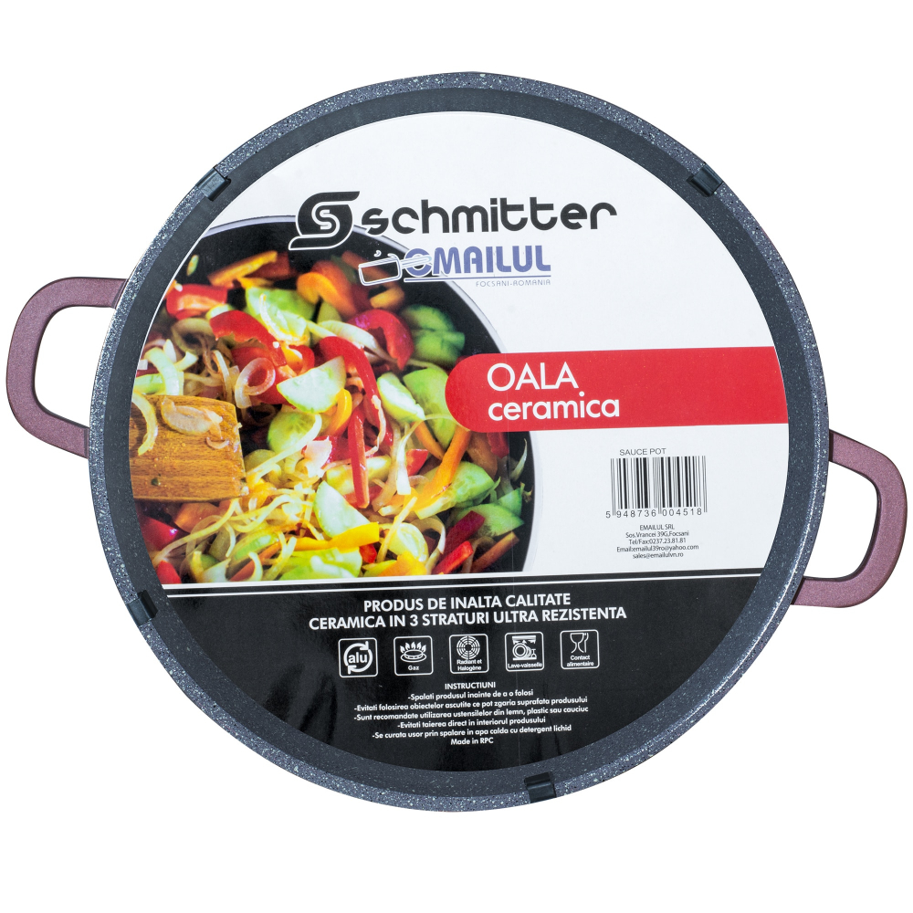 Oala ceramica Schmitter aluminiu turnat, 24 cm, 3.5L [4]