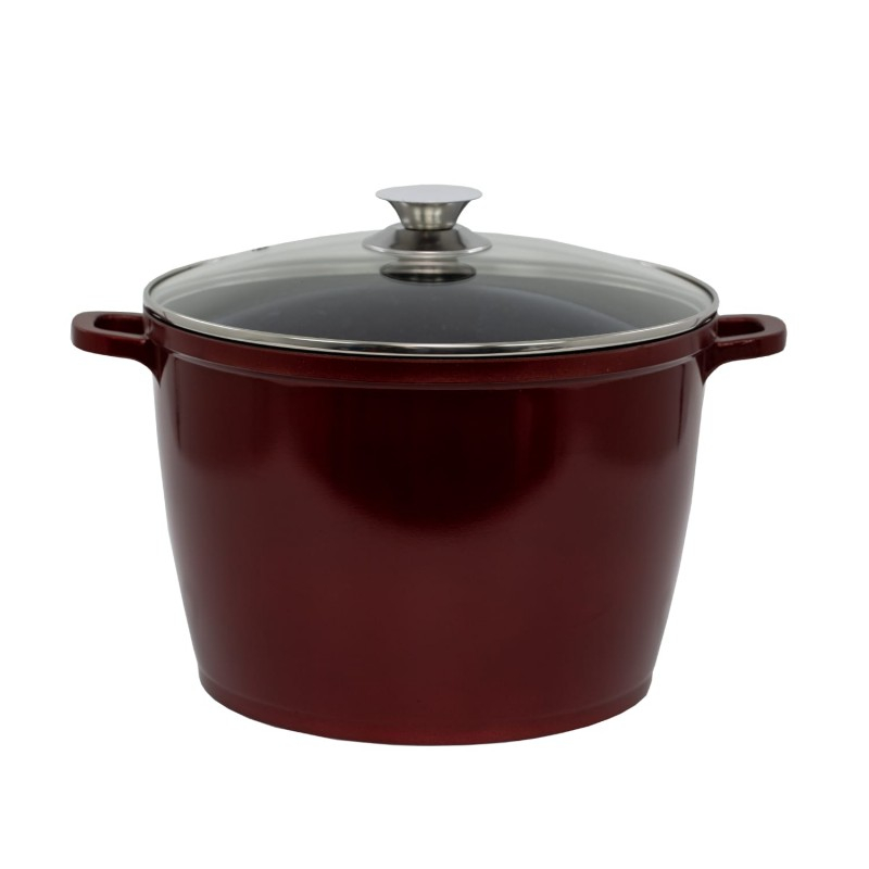 Oala din aluminiu invelis ceramic marmorat  10 L [7]