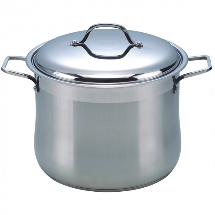 Oala inox cu capac 11 l 26 cm Grunberg [1]