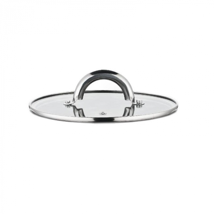 Oala Grunberg  din inox cu capac din sticla 26 cm 10.9 L [2]