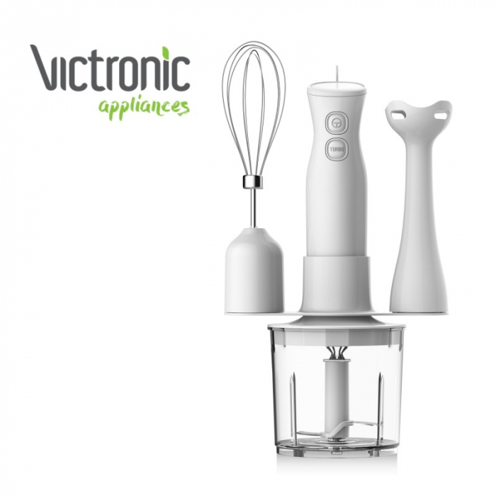 Pasător Multifuncțional 3 în 1 Victronic VC36089, 250W, Blender cu Tocător și Tel, 2 Viteze [2]